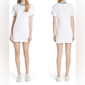 Rag & Bone $225 Jolie Mini Shirt Dress In Bright White Size: Medium